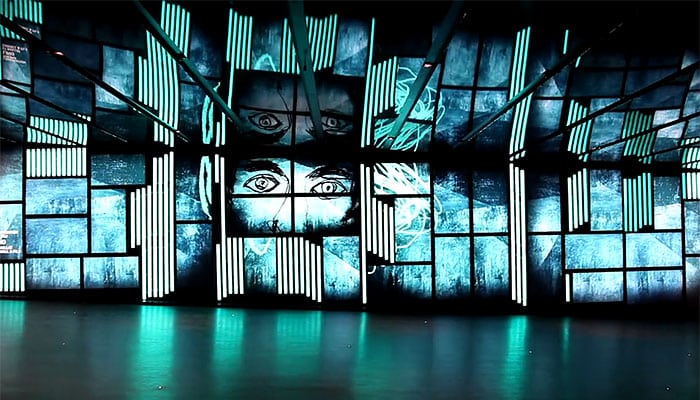 Mosaïque cachée sous vos yeux