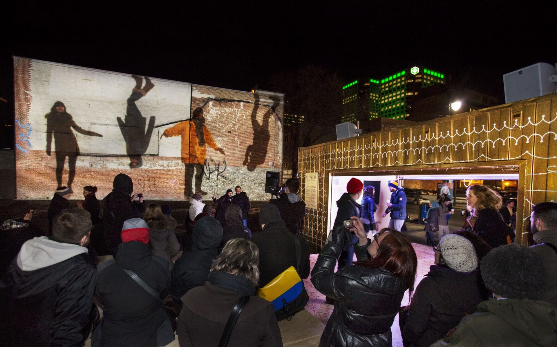 Demi-finale du concours de projection architecturale interactive