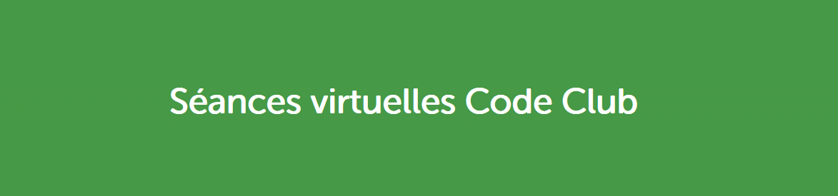 Virtual Code Club Sessions