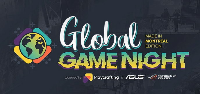 GLOBAL GAME NIGHT: Made in Montreal