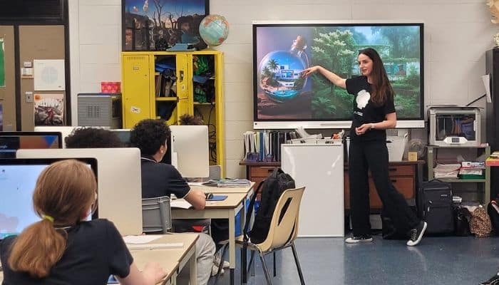 Atelier IA & Toi à l’école secondaire Louis-Joseph-Papineau : une journée riche en découvertes et en réflexions