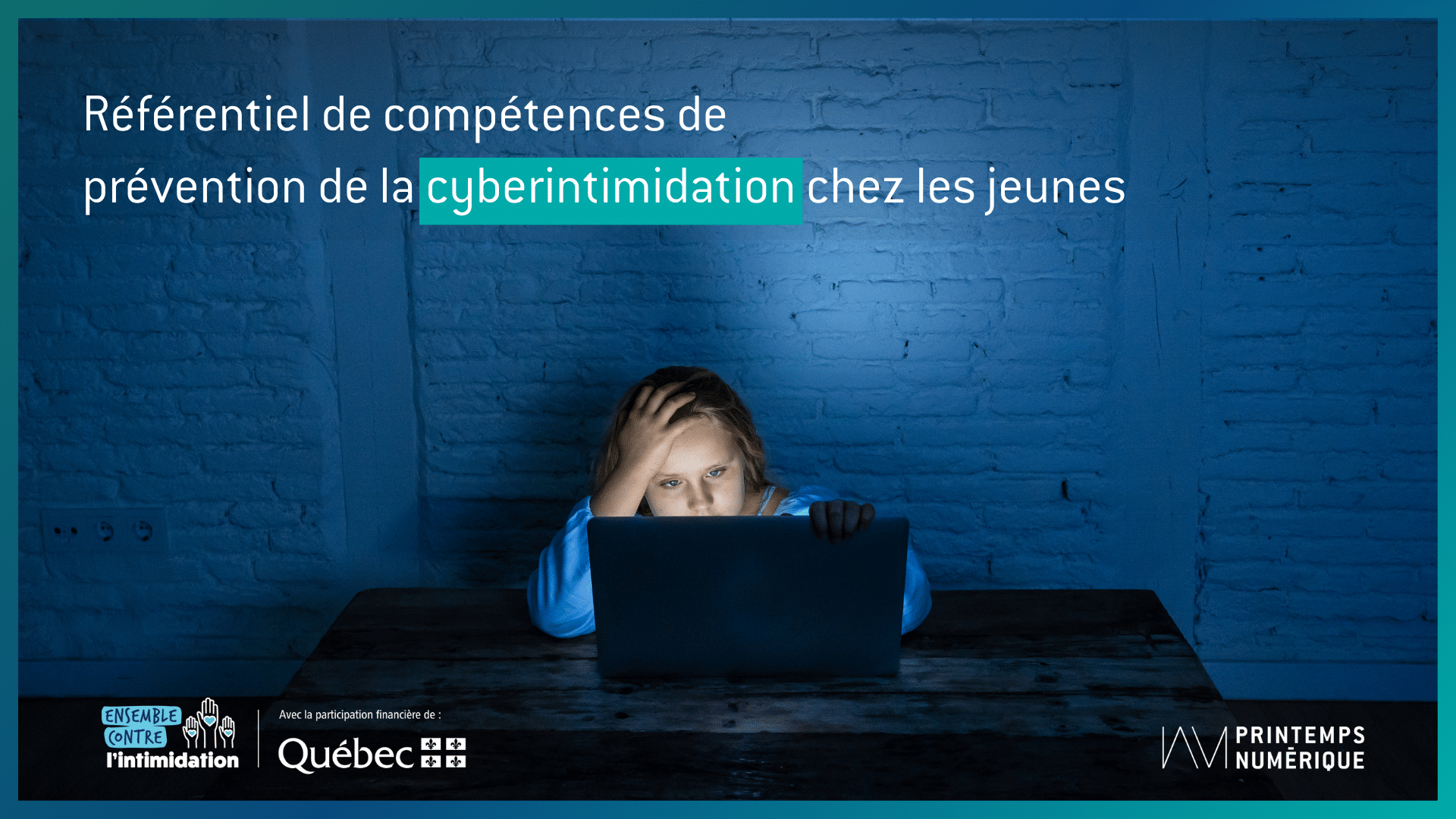 Prévenir la cyberintimidation chez les jeunes au Québec : Le Printemps numérique lance son Référentiel de compétences