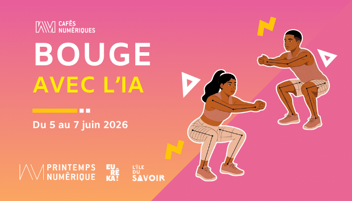 Printemps numérique at the 19th Edition of Festival Eurêka! to Present a Digital Café